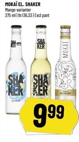 Løvbjerg Mokaï el. shaker tilbud