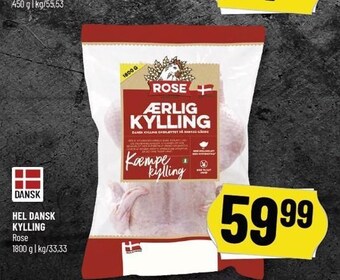 Løvbjerg Hel Dansk kylling tilbud