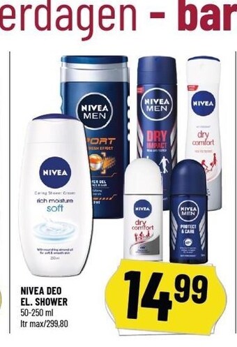Løvbjerg Nivea deo el. Shower tilbud