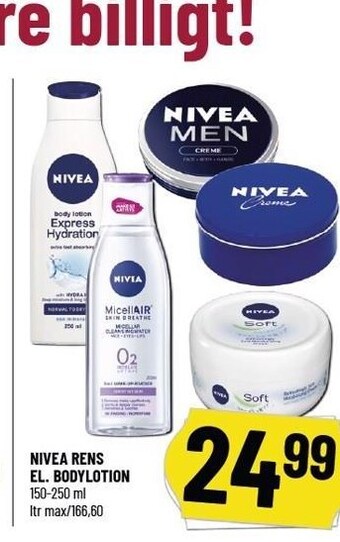 Nivea Rens el. Bodylotion