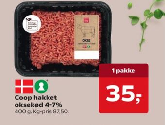 Coop hakket oksekød