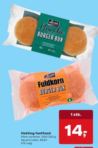 Dagli'Brugsen Hatting burgerboller tilbud