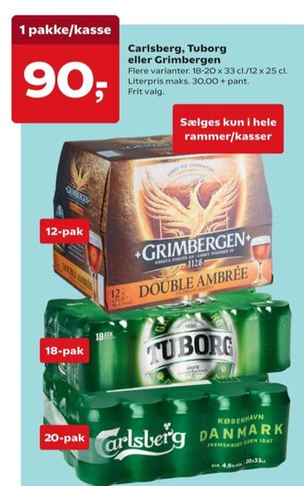 Dagli'Brugsen Pilsner øl tilbud
