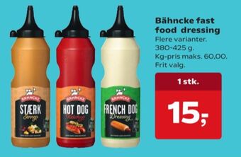 Dagli'Brugsen Bähncke ketchup tilbud