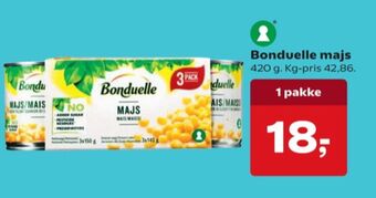 Dagli'Brugsen Bonduelle majs tilbud