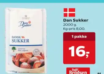 Dagli'Brugsen Dansukker tilbud