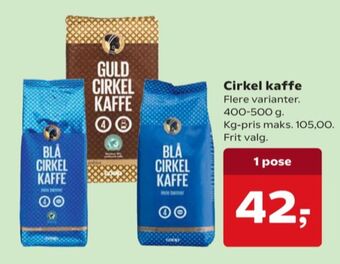 Dagli'Brugsen Blå kaffe formalet tilbud