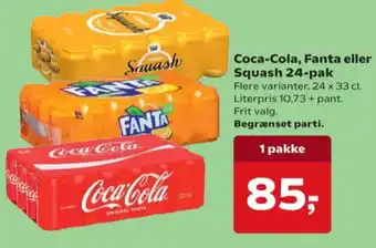 Squash appelsinsodavand