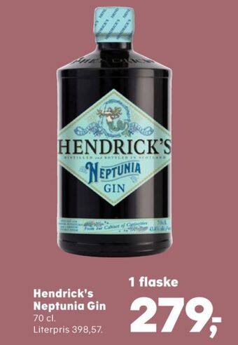 Kvickly Hendricks gin tilbud