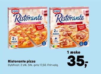 Kvickly Ristorante pizza tilbud