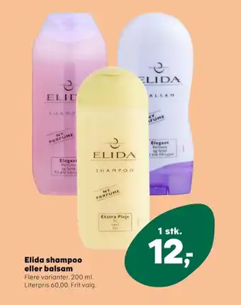 Kvickly Elida balsam tilbud