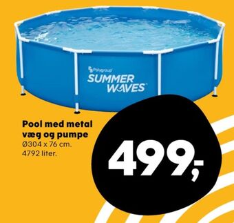 Summer waves pool