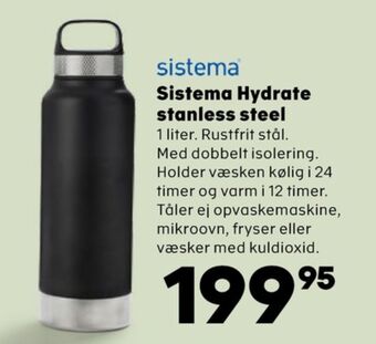 Kvickly Sistema drikkedunk tilbud