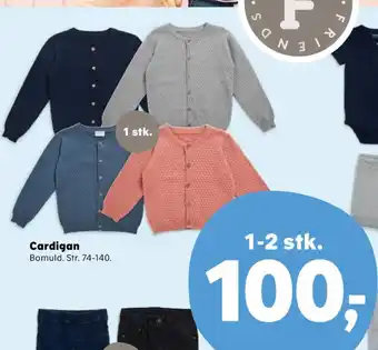 Kvickly Friends cardigan tilbud