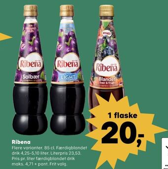 Ribena konc. frugtsaft
