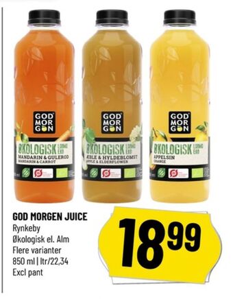 Løvbjerg Godmorgen juice tilbud