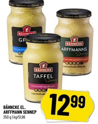 Løvbjerg Bähncke sennep tilbud