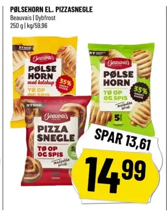 Løvbjerg Beauvais pølsehorn tilbud