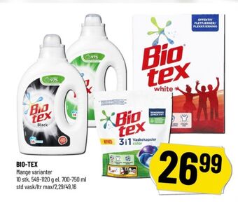Løvbjerg Biotex vaskemiddel-flydende tilbud