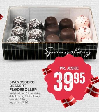 MENY Spangsberg flødeboller tilbud