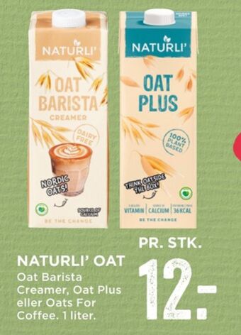 MENY Oat barista havredrik tilbud
