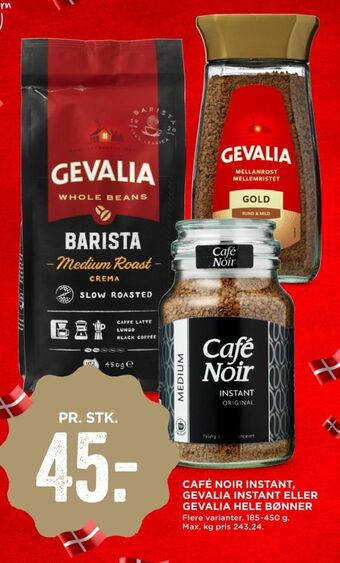 MENY Gold instant kaffe tilbud