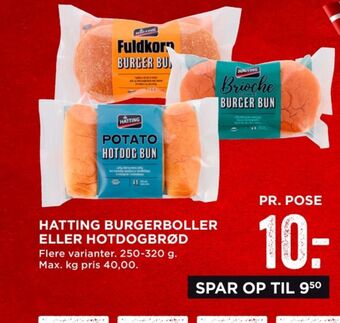 MENY Hatting pølsebrød tilbud