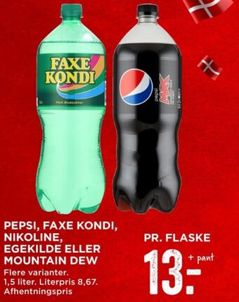MENY Pepsi max cola tilbud