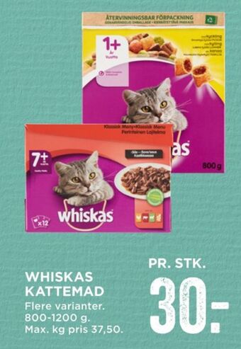 Whiskas kattefoder