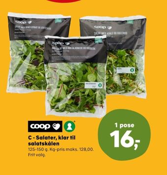 SuperBrugsen Coop c salatblanding tilbud