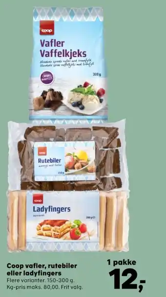 SuperBrugsen Coop vafler tilbud