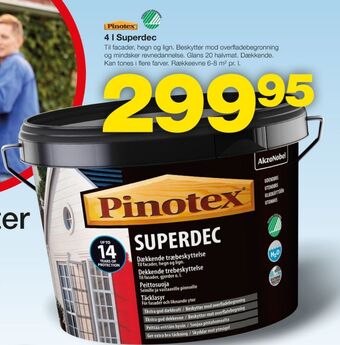Pinotex træbeskyttelse