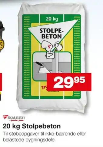 Skalflex stolpebeton