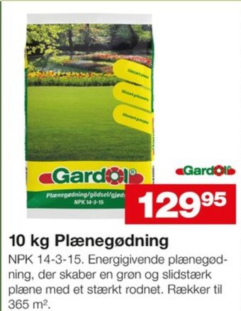 Bauhaus Gardol gødning tilbud