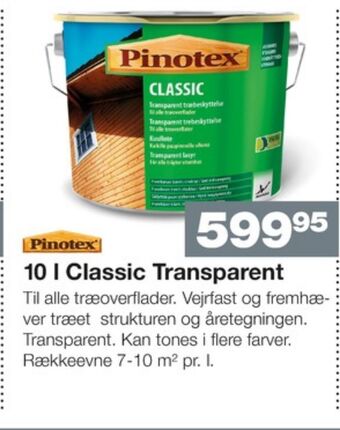 Bauhaus Pinotex træbeskyttelse tilbud