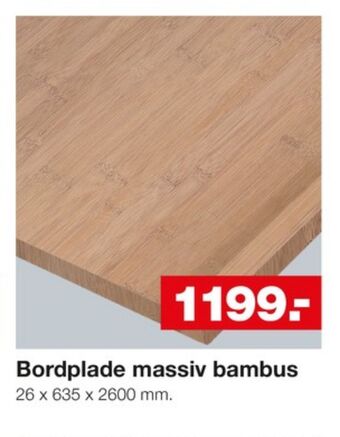 Resopal bordplade