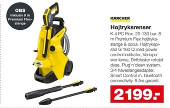 Bauhaus Kärcher højtryksrenser tilbud