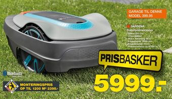 Bauhaus Gardena robotplæneklipper tilbud