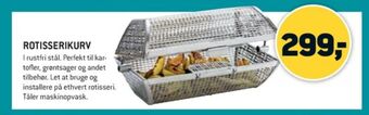 XL-BYG Grillgrill rotisseri stegekurv tilbud