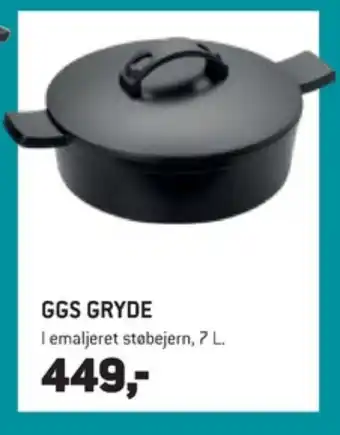 XL-BYG Grillgrill støbejernsgryde tilbud