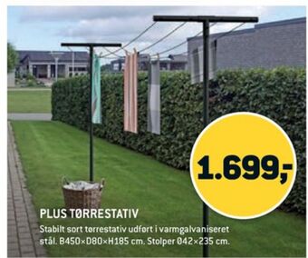 XL-BYG Plus tørrestativ tilbud