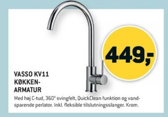 XL-BYG Vasso køkkenarmatur tilbud