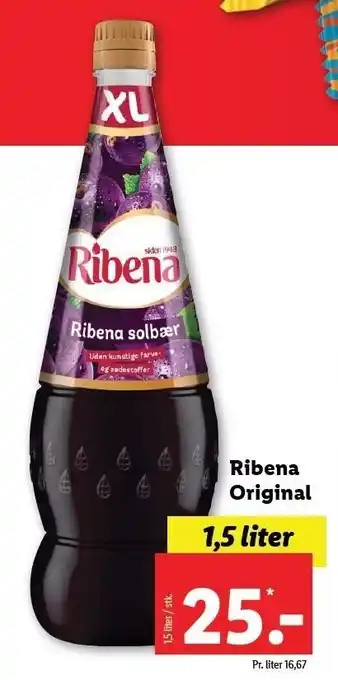 Lidl Ribena original tilbud