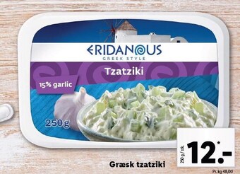 Lidl Græsk Tzatziki tilbud