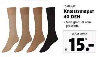 Knæstrømper 40 DEN