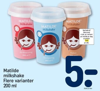 Matilde milkshake