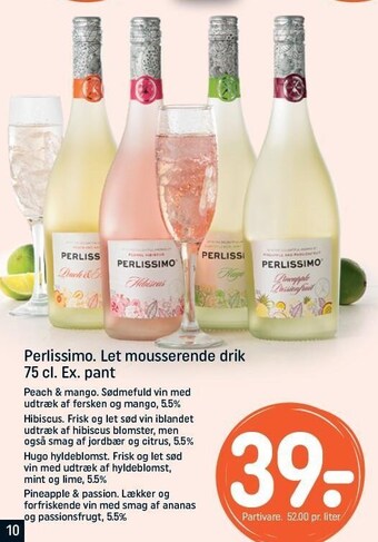 REMA 1000 Perlissimo. Let mousserende drik tilbud