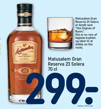 Matusalem grna reserva 23 solera