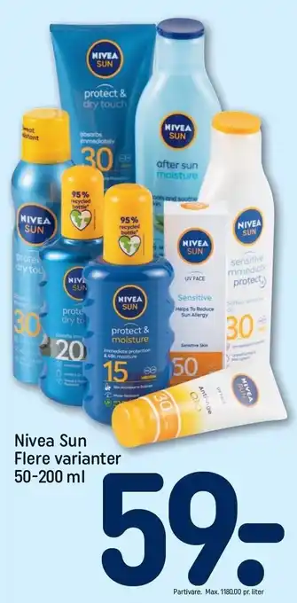 REMA 1000 Nivea Sun tilbud