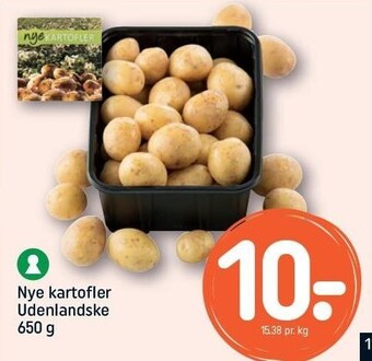REMA 1000 Nye kartofler - Udenlandske tilbud